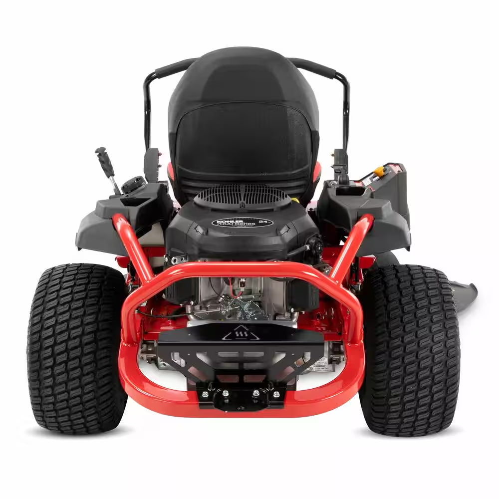 Mustang 54 In. 24 HP V-Twin Kohler 7000 Series Engine Dual Hydrostatic Drive Gas Zero Turn Riding Lawn Mower